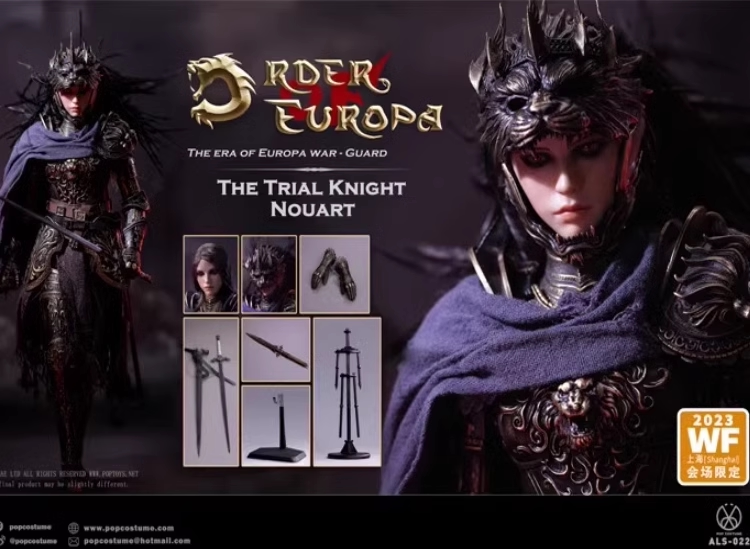 POPTOYS COSTUME WF2023: Chronicles of Europa — The Judgment Knight: Noir