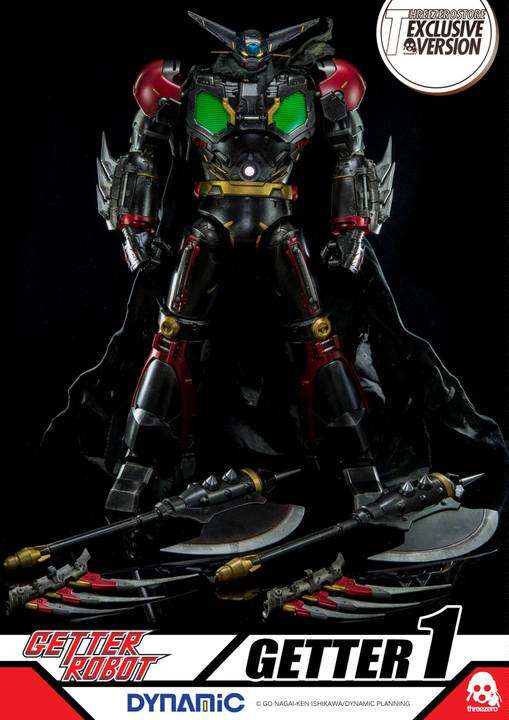3A threezero Trinity 1/6 Getter Unit 1 Getter1 movable figure