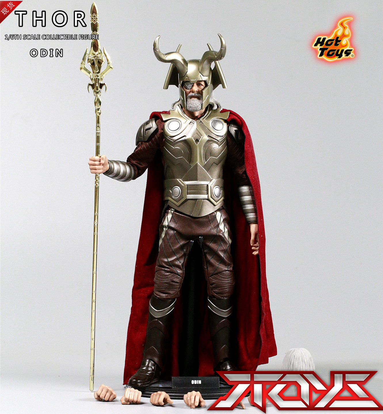 Hottoys HT Thor 1.0 Thor / Father of Thunder Odin Odin action figure