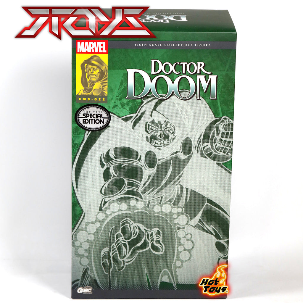 HotToys 1/6 CMS022B Marvel Comics Doctor Doom Regular Edition Action Figure