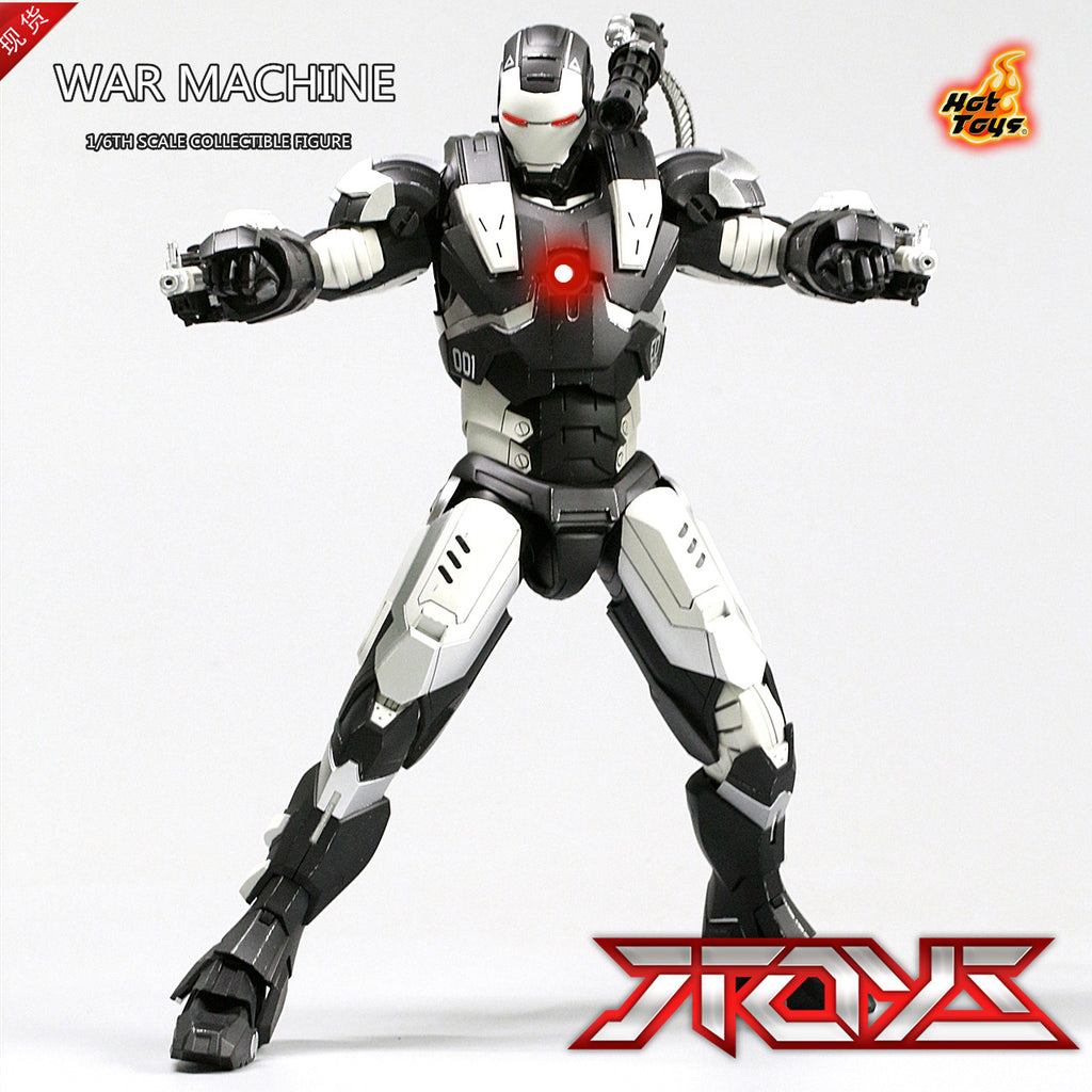 Hottoys HT 1/6 Iron Man 2 War Machine Cow MILK MK1 Limited Panda Special Edition Action Figure