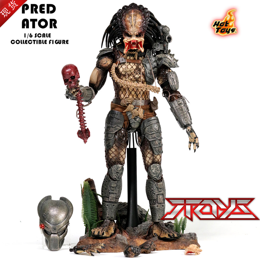HT Hot Toys 1/6 MMS90 P1 Original Predator (Arnold Version) — Jungle Predator