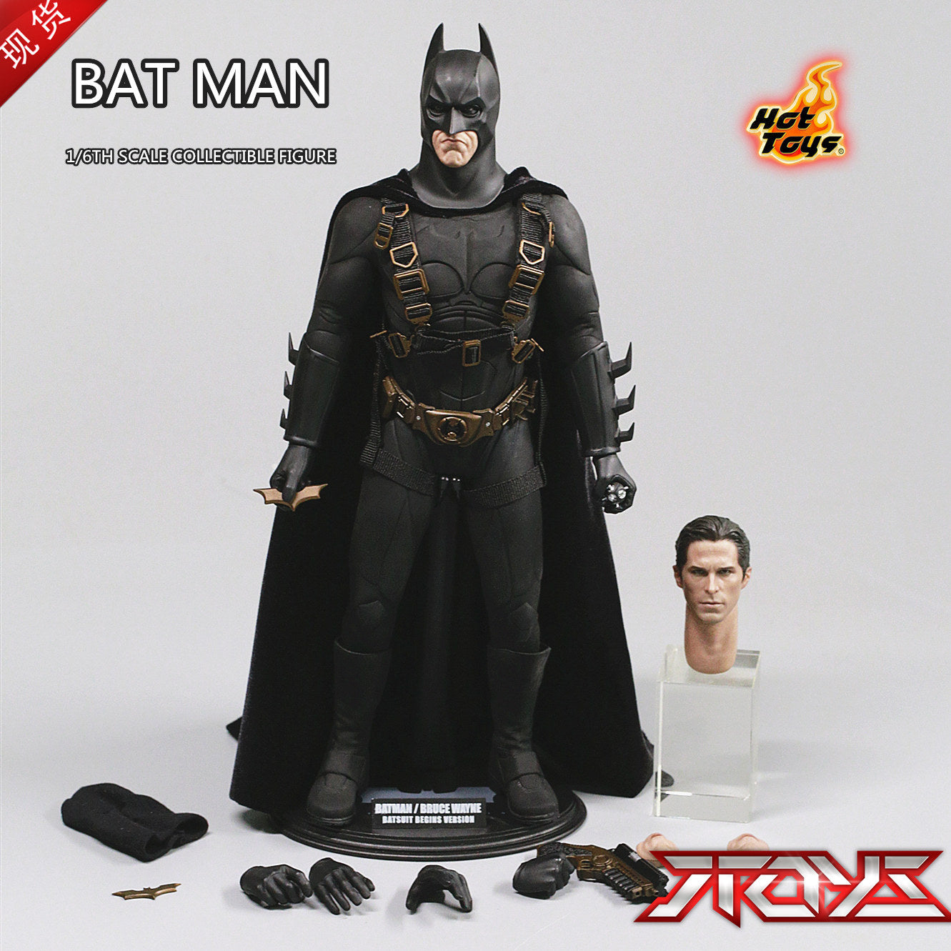 HOTTOYS HT 1/6 Batman 2011 Venue MMS155 BATMAN Battle Time Action Figure