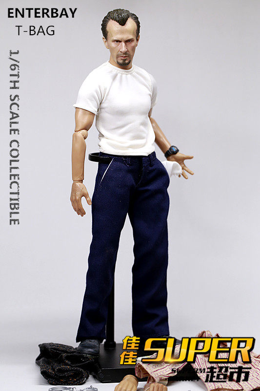 ENTERBAY 1/6 Prison Break Villain T-BAG HT Classic Criminal Doll Action Figure