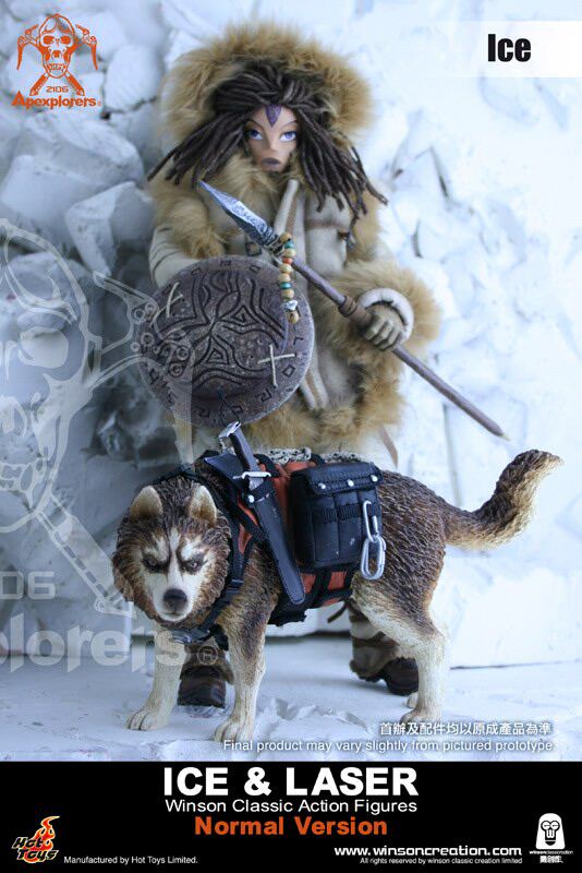 HOTTOYS x HT ICE + Snow Dog LASER Standard Version Action Figure