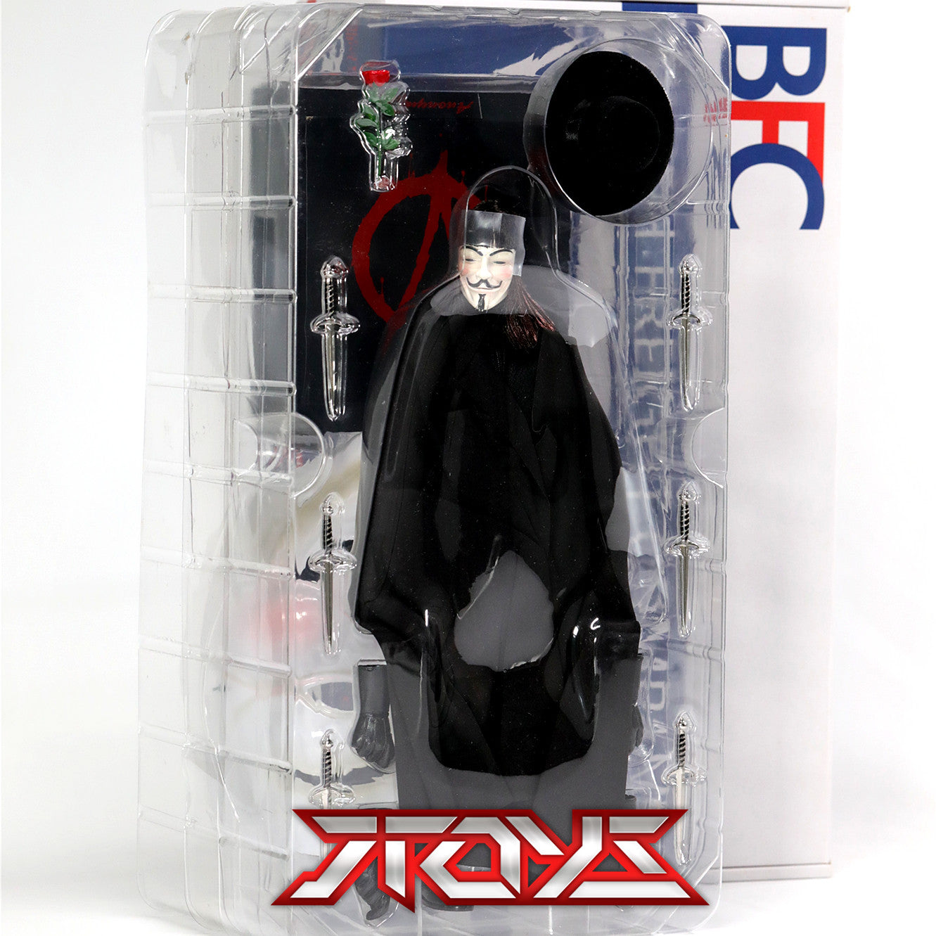 Toys Power CT003 1/6 12-inch V for Vendetta with 1/1 mask BFC action figure