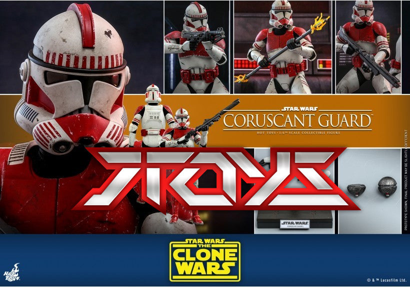 HT 1/6 TMS025 Star Wars Clone Coruscant Guard action figures