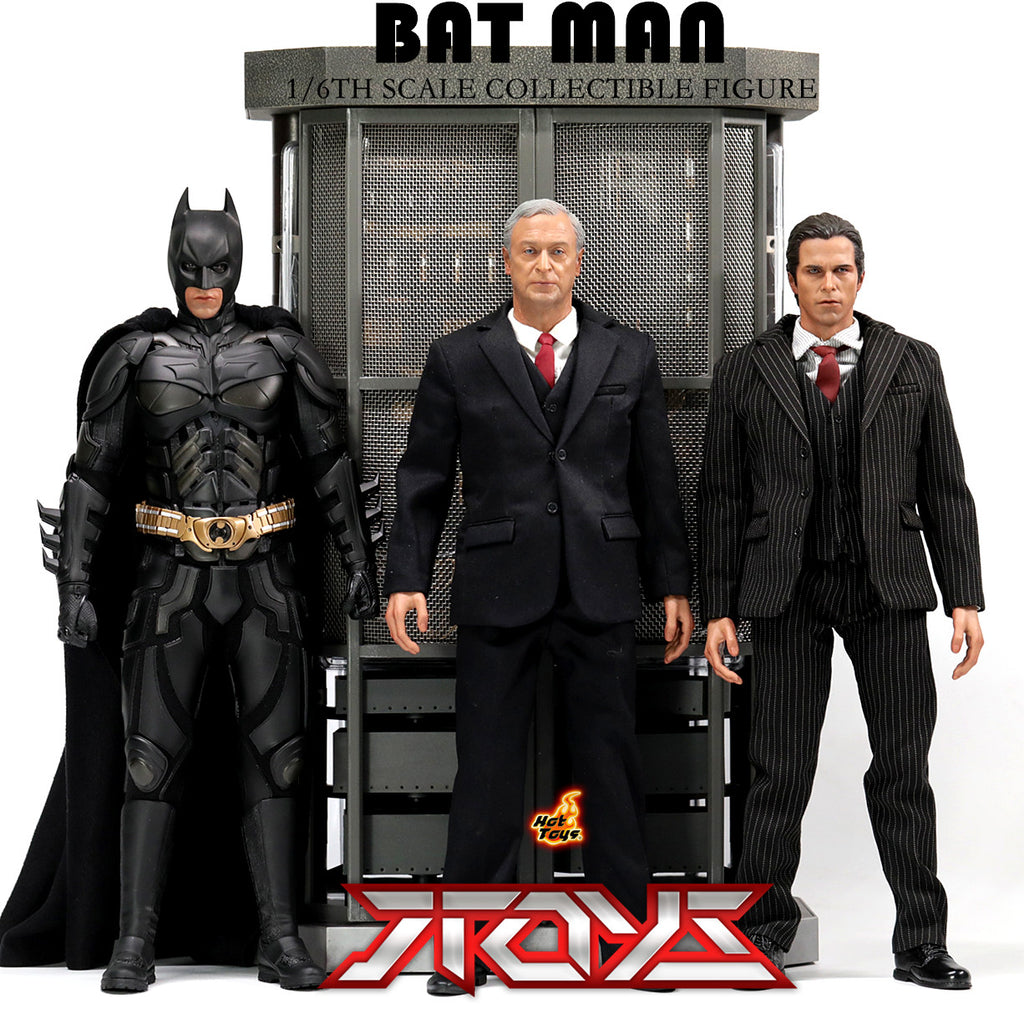 Hot Toys HT 1/6 Batman Armor Hangar Butler Deluxe Set MMS236