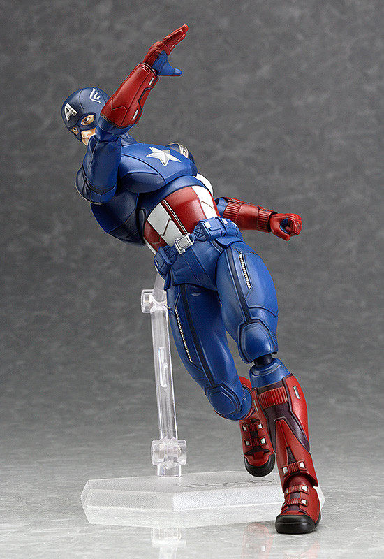 MF figma 226: The Avengers — Captain America (Articulated Action Figure)