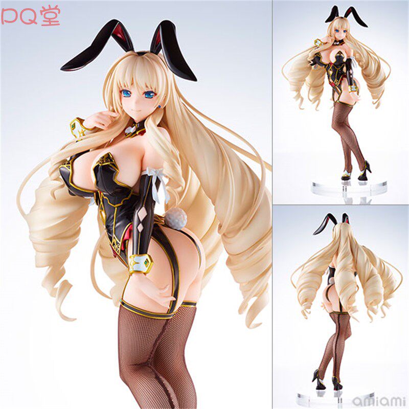 ClipCraft UnionismQ A3-Days: Sylvia Rotiel — Bunny Girl  Figure + Fabric Wall Scroll Set (Bonus Edition)