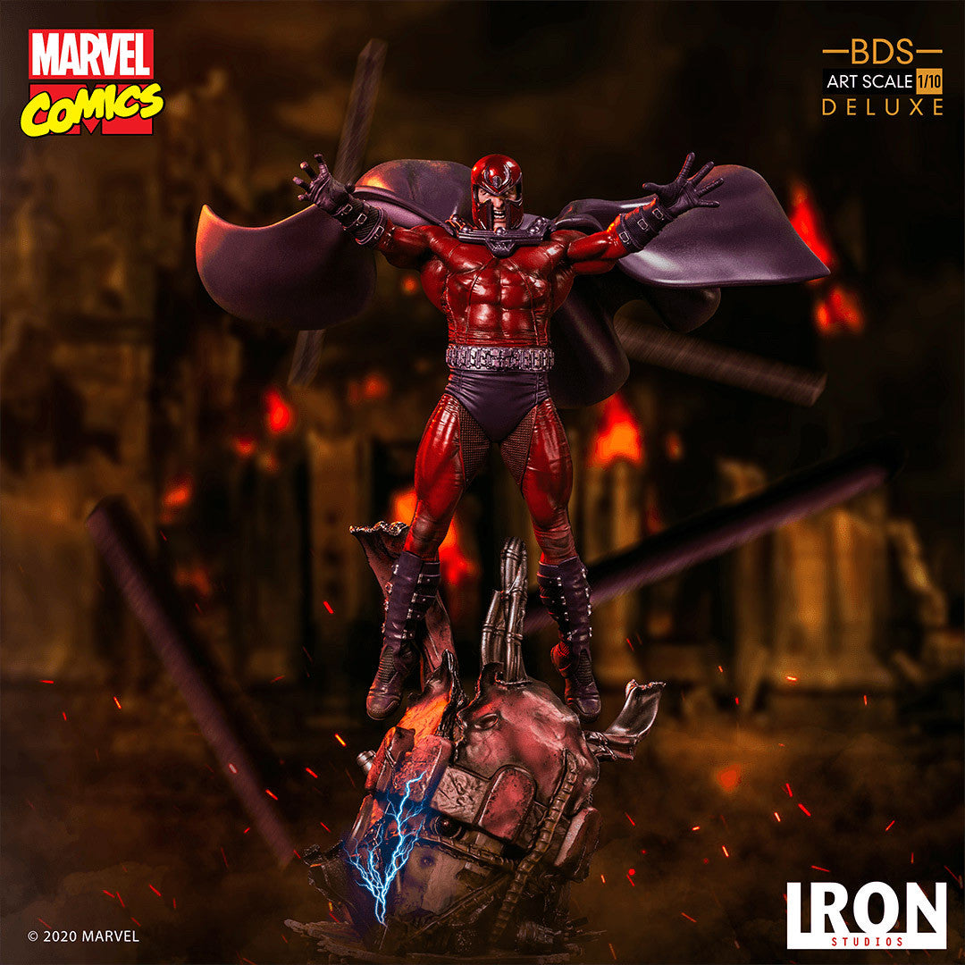 Iron Studios Brazil Factory 1:10 Marvel X-Men Magneto Statue Figure