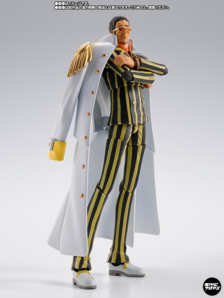Bandai S.H.Figuarts — One Piece: Kizaru (Egghead Arc) — Action Figure