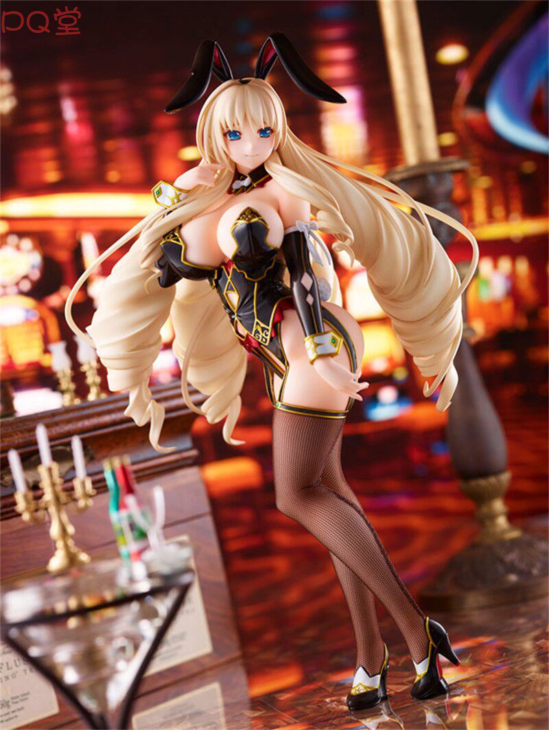 ClipCraft UnionismQ A3-Days: Sylvia Rotiel — Bunny Girl  Figure + Fabric Wall Scroll Set (Bonus Edition)