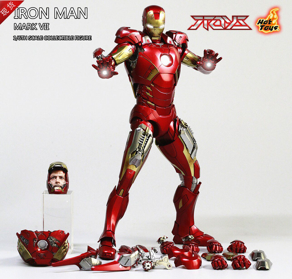 HotToys MMS500D27 1/6 Iron Man MK7 alloy die-cast movable figure