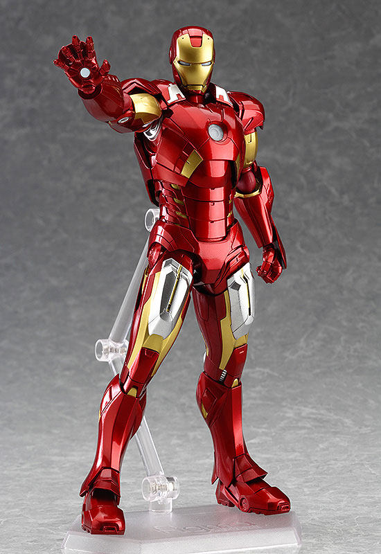 MF figma 217: The Avengers — Iron Man Mark 7 (Japanese Edition) — Articulated Action Figure