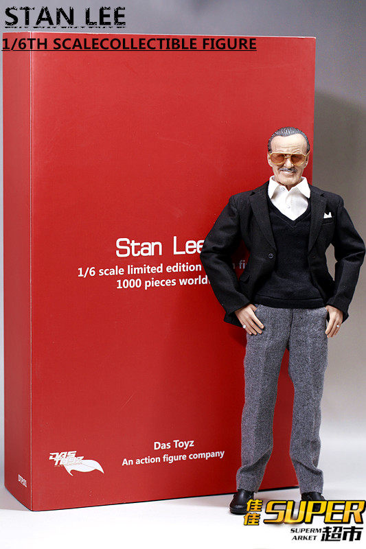 Das Toys 1/6 Scale Marvel Father (Not Hot Toys Stan Lee) Double-Headed Figure