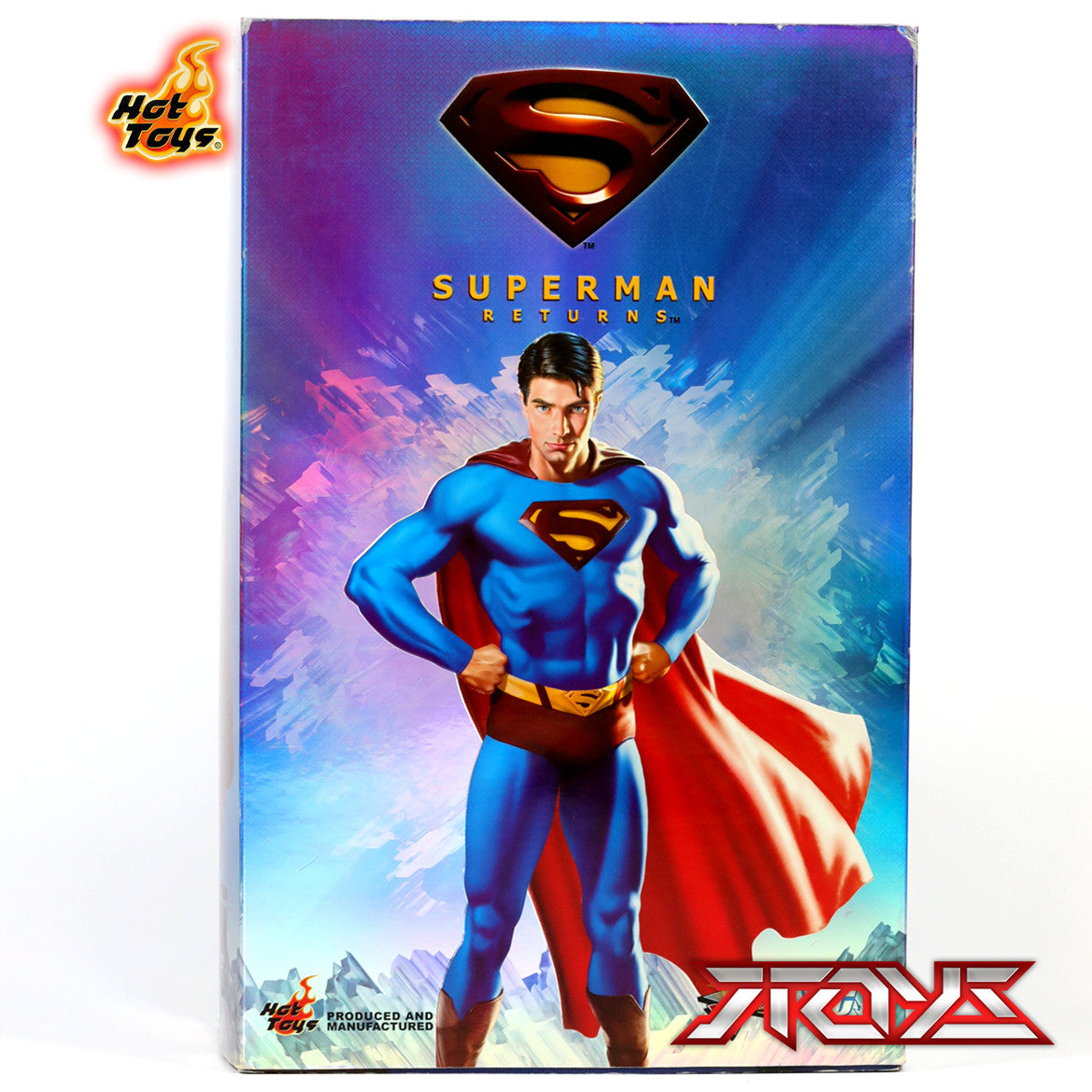 HOTTOYS 1/6 Action Figure Movie Series MMS 014 Superman Returns Superman Action Figure