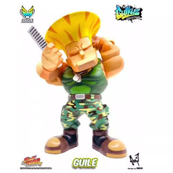 BigBoysToys Bulkyz Series: Street Fighter — Guile Action Figure