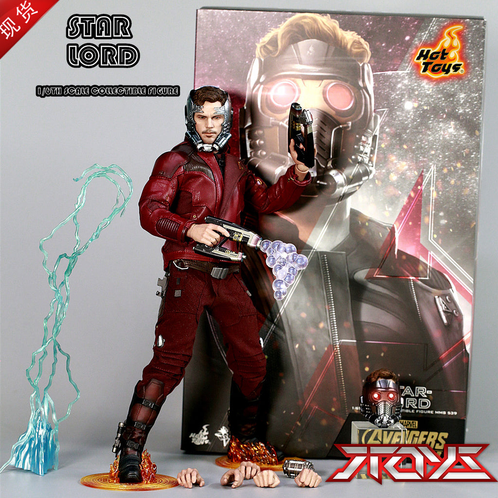 HOTTOYS HT MMS539 1/6 Avengers 3 Guardians of the Galaxy Star-Lord 3.0 movable figure