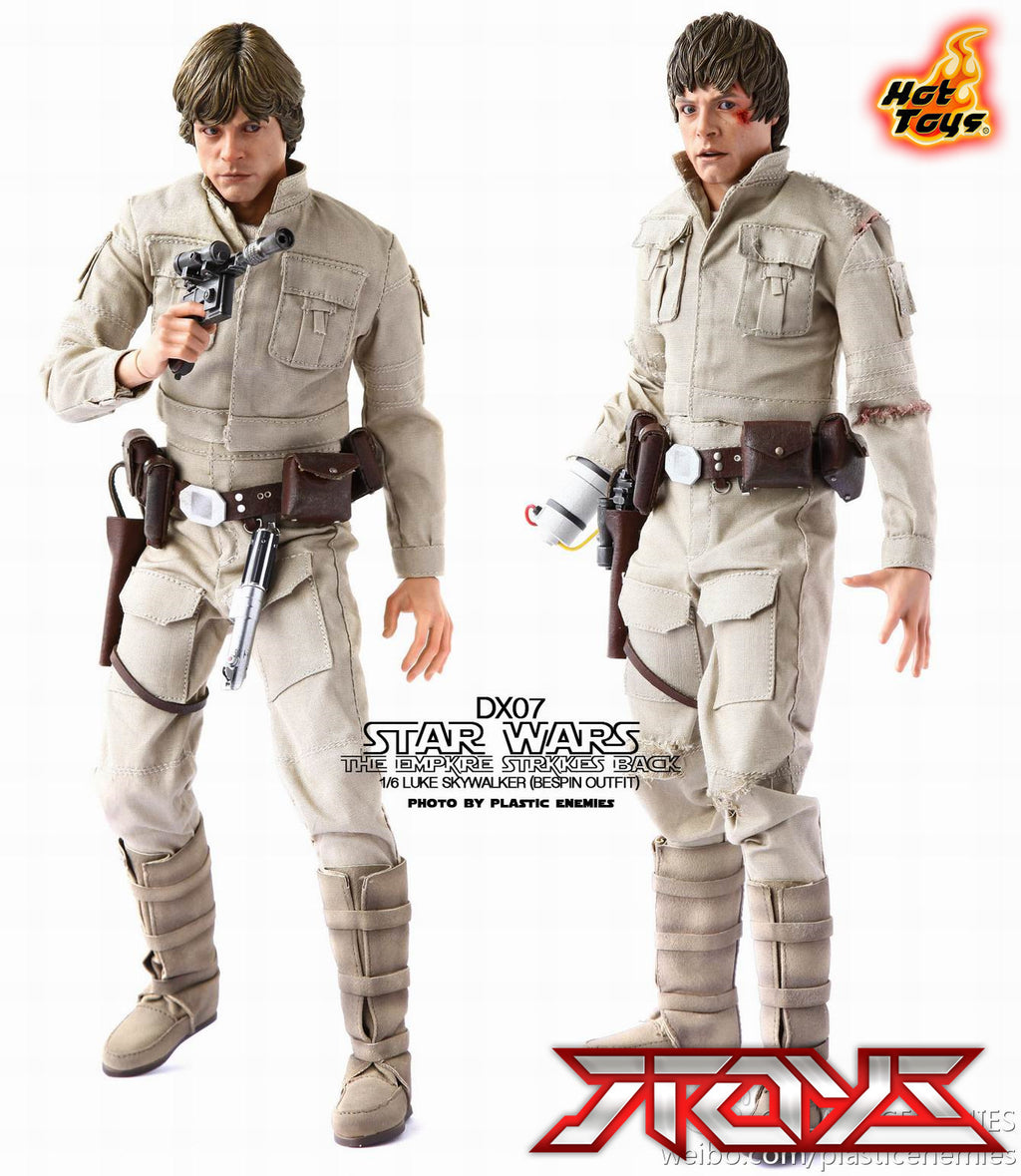 HT 1/6 Star Wars Luke Skywalker Double Body Double Headed Sculpture Movable Eyes DX07 Action Figure