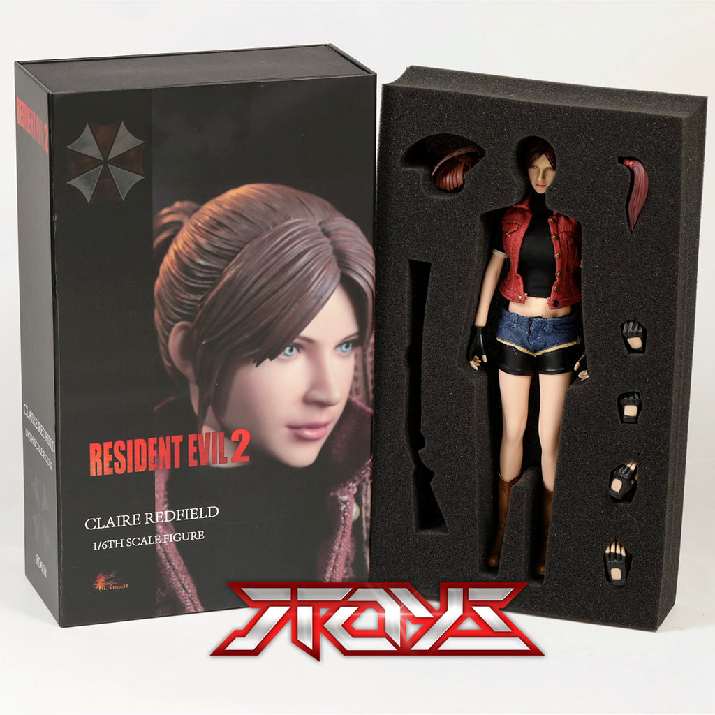 1/6 HOT HEART Resident Evil Zombie Killer Girl Version Claire 2.0 Ms.Red FD008 Action Figure