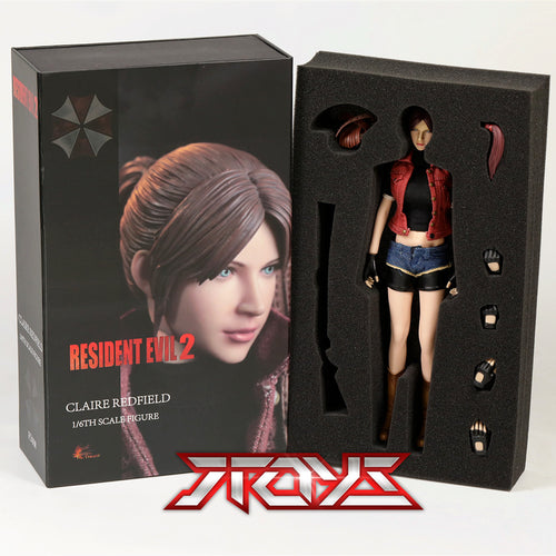 1/6 HOT HEART Resident Evil Zombie Killer Girl Version Claire 2.0 Ms.Red FD008 Action Figure