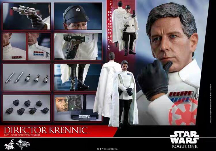HT MMS519 Orson Krennic Star Wars: Rogue One Action Figure