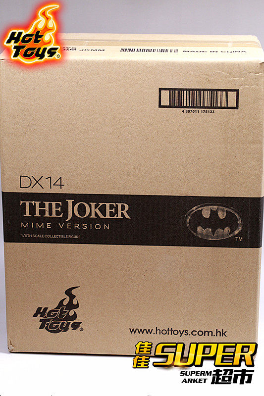 Hot toys HT DX14 1/6 JOKER Batman Black and White Mime Clown Action Figure