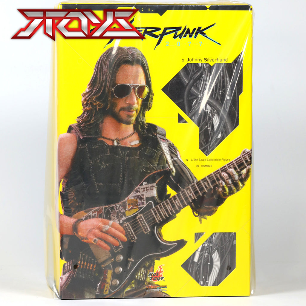 HT VGM47 Cyberpunk 2077 Johnny Silverhand Keanu Reeves Action Figure