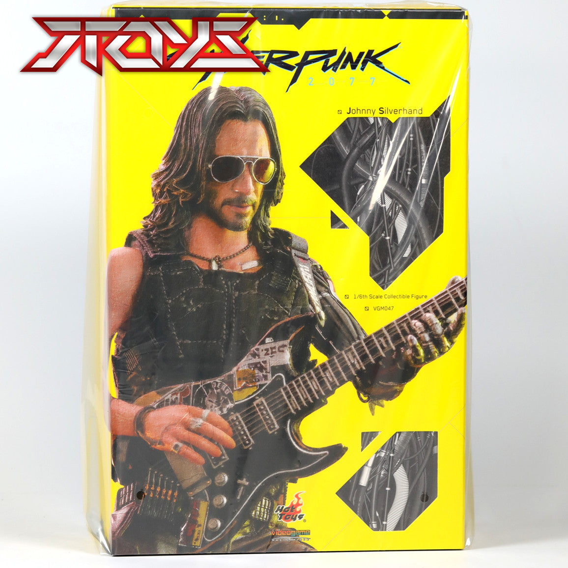 HT VGM47 Cyberpunk 2077 Johnny Silverhand Keanu Reeves Action Figure
