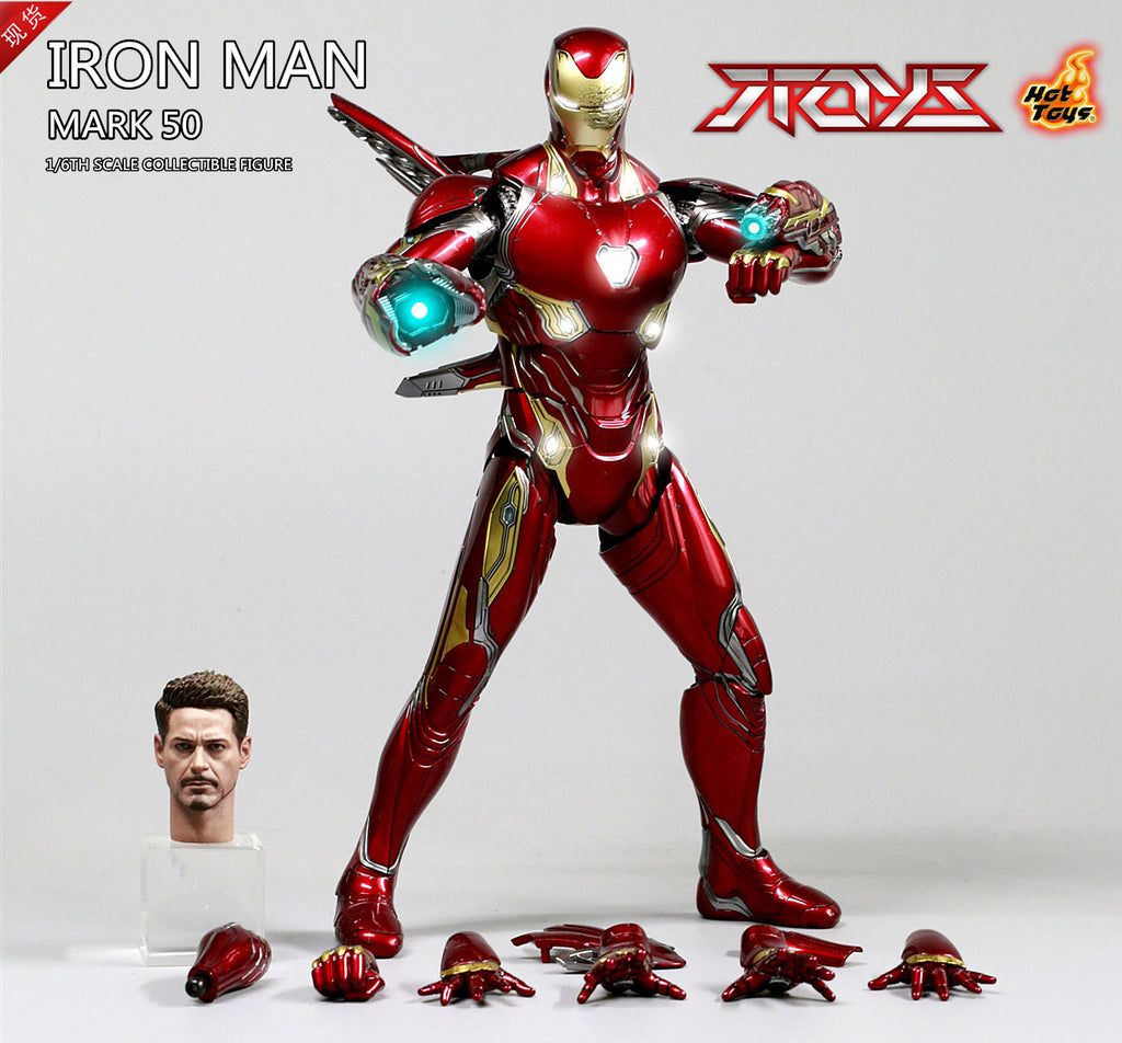 HotToys HT 1/6 MMS473D23 die-cast alloy Avengers 3 Iron Man MK50 Standard Chartered action figure