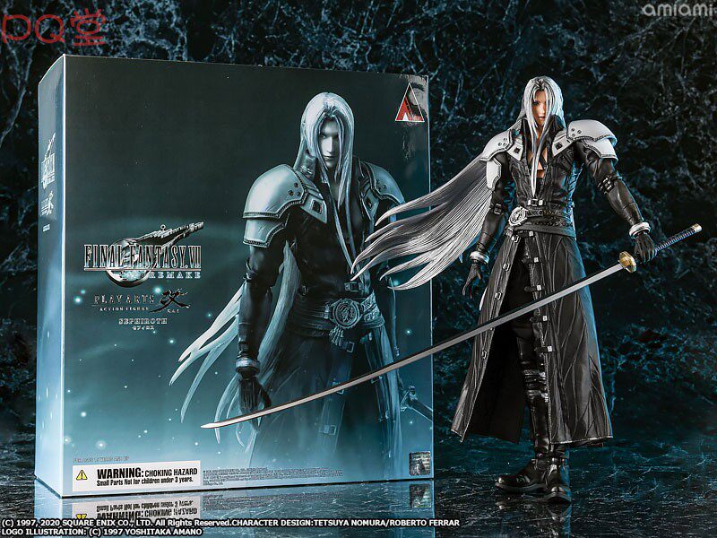 SE Play Arts Kai: Final Fantasy VII Remake — Sephiroth Action Figures