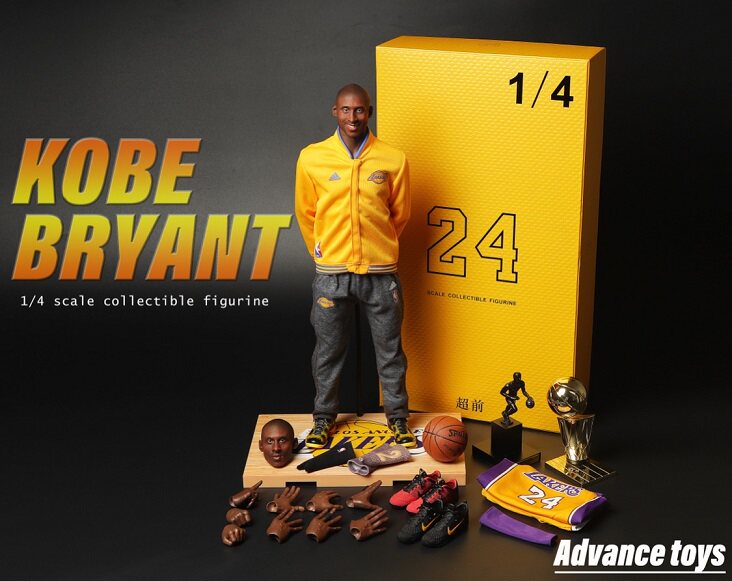 Advance Toys 1/4 18-inch NBA Star Basketball Kobe Bryant Non-EB 50CM action figures