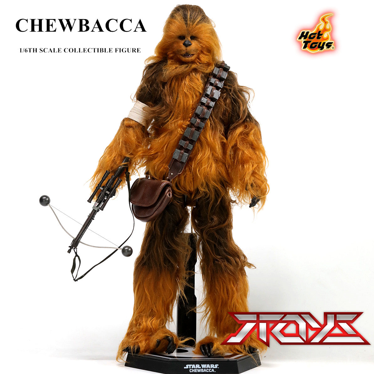 HOTTOYS 1/6 MMS375 Star Wars A New Hope Chewbacca 2.0 Ape-Man Single Version Action Figure