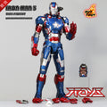 Hot Toys HT 1/6 Iron Man 3 Die-cast Alloy Patriot 1.0 MMS195 Model Figure