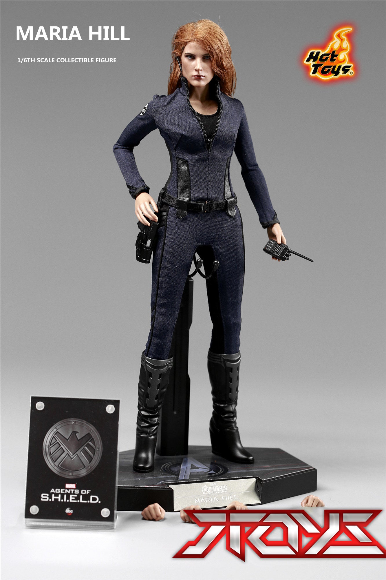HotToys MMS305 Avengers 2 Agent Hill/Maria Hill 2015 Venue Limited Action Figure