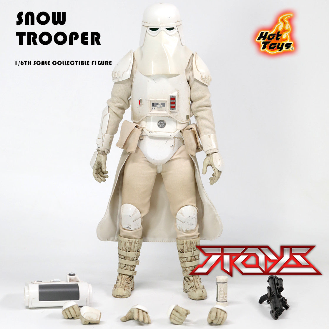 HT 1/6 MMS397 Star Wars Battlefront Snowstorm Trooper White Soldier Star Wars 5 Action Figure