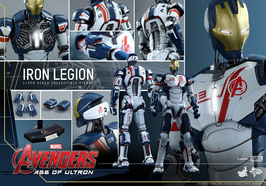 HotToys HT 1/6 Avengers Iron Legion MMS299 action figure