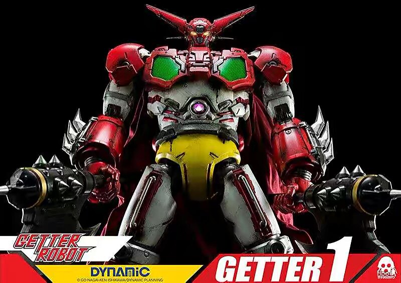 3A threezero Trinity 1/6 Getter Unit 1 Getter1 movable figure