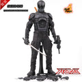 HOTTOYS HT 1/6 MMS192 G.I. Joe: Revenge of the Fallen - Snake Eyes Masked Man in Black Figure
