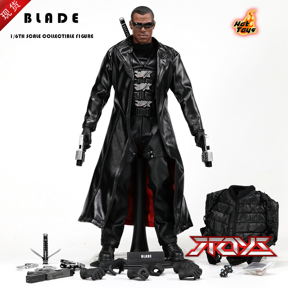 HT HotToys 1/6 MMS113 Ghost Assassin Blade 2 Zombie Assassin Blade Action Figure