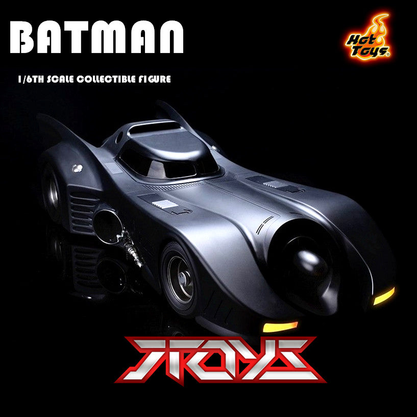 HOTTOYS 1/6 12 inch 1989 version black classic nostalgic Batmobile MMS694 action figure