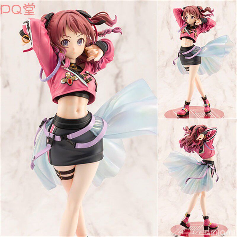 Kotobukiya School Idolmaster Hanami Saki Figure Fighting My Way 1/7