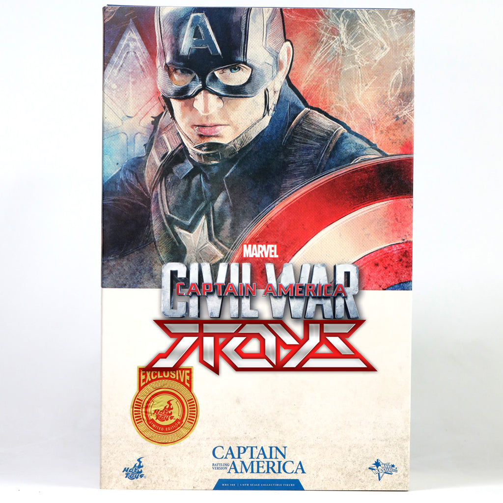 HT Hottoys 1/6 Captain America: Civil War Captain America 5.0 Limited Edition MMS360 Action Figure