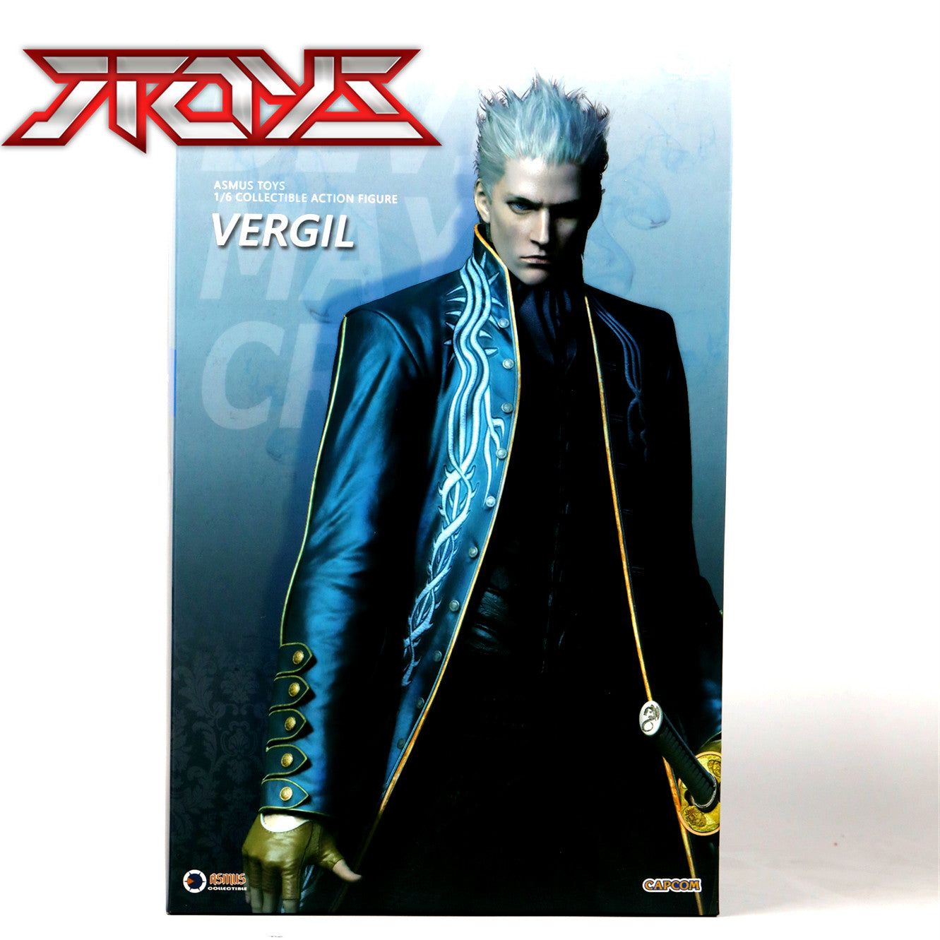 Asmus Toys Devil May Cry Demon Hunter Vergil Vergil Deluxe Edition Action Figure