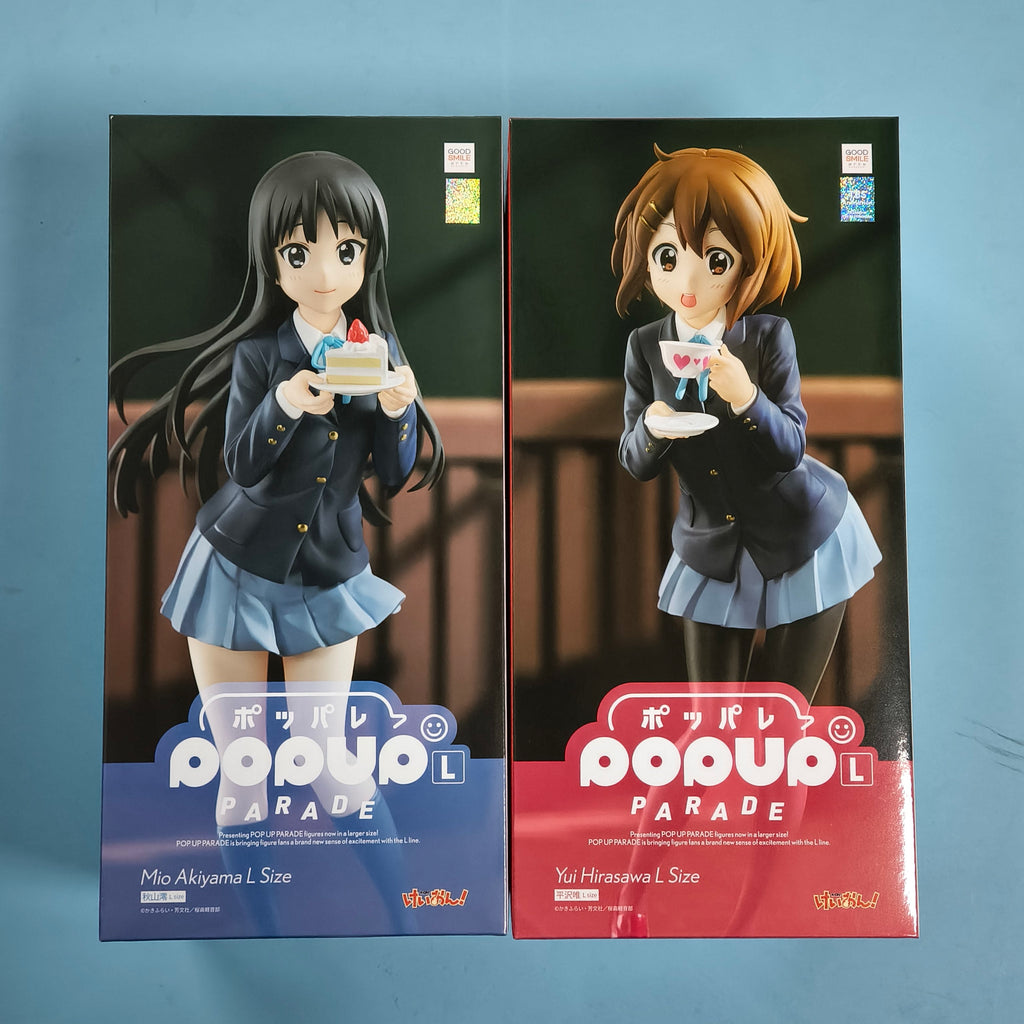 GSC POP UP PARADE: K-ON! — Yui Hirasawa & Mio Akiyama Figures