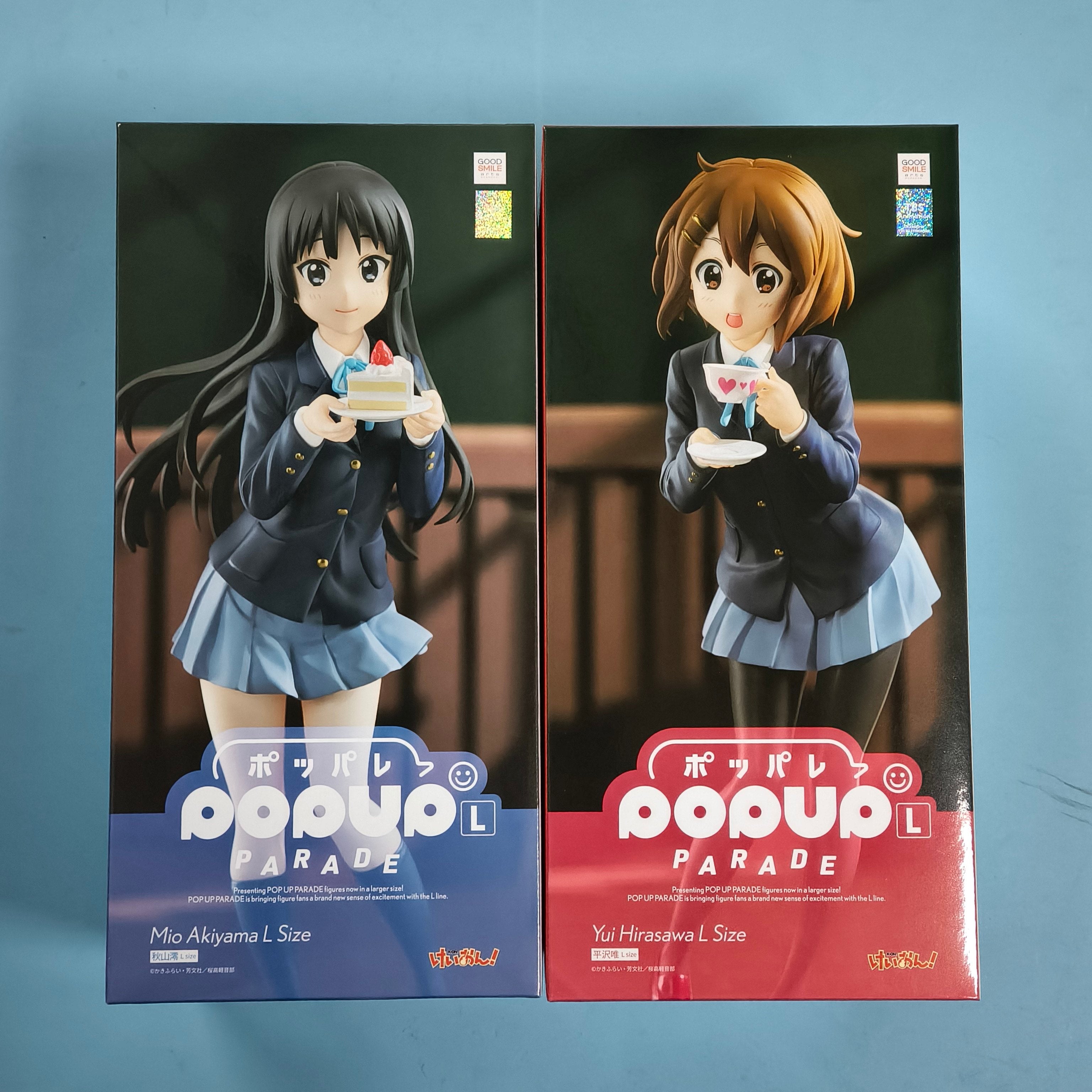GSC POP UP PARADE: K-ON! — Yui Hirasawa & Mio Akiyama Figures