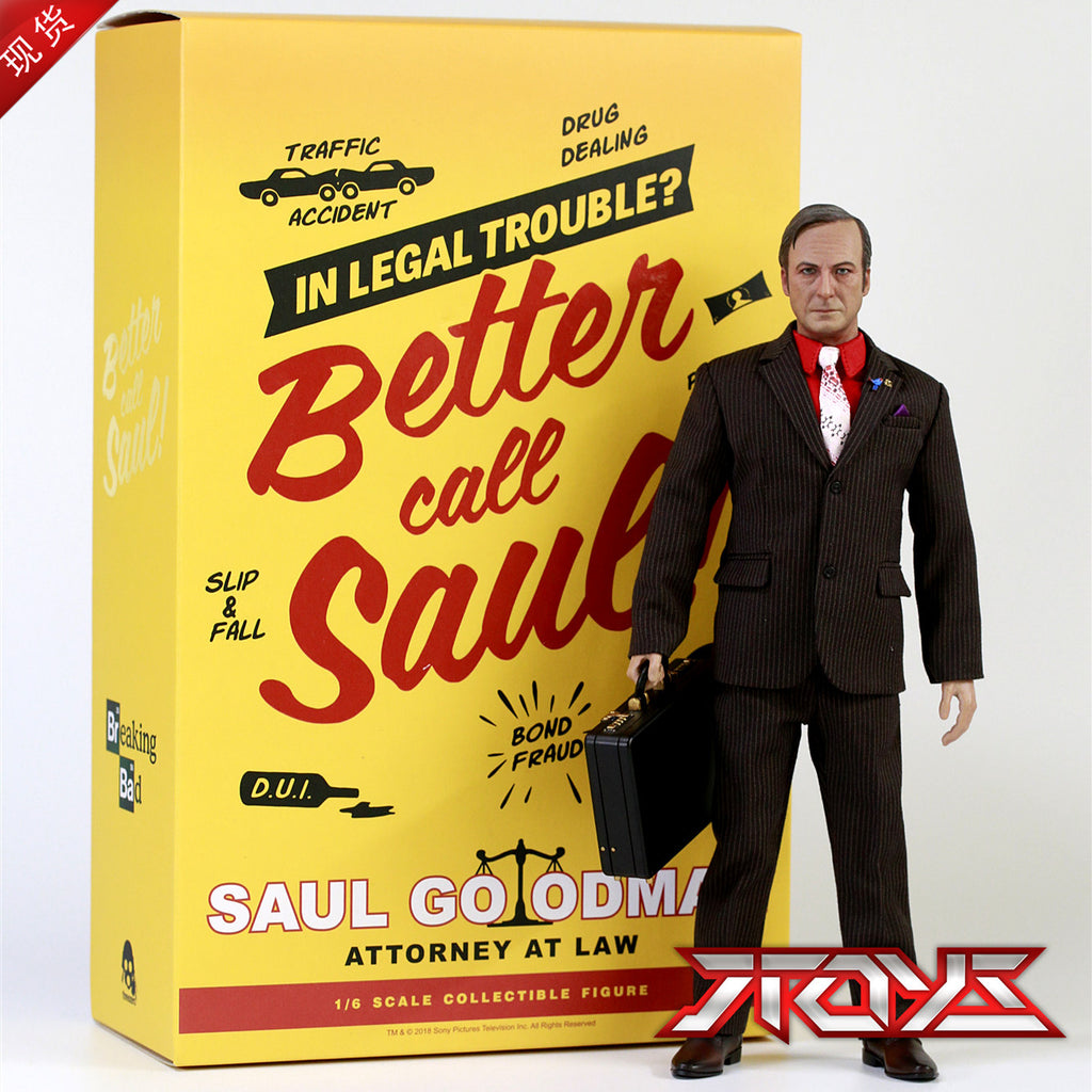 Threezero 3A 1/6 Better Call Saul Breaking Bad Lawyer Saul Goodman Action Figure