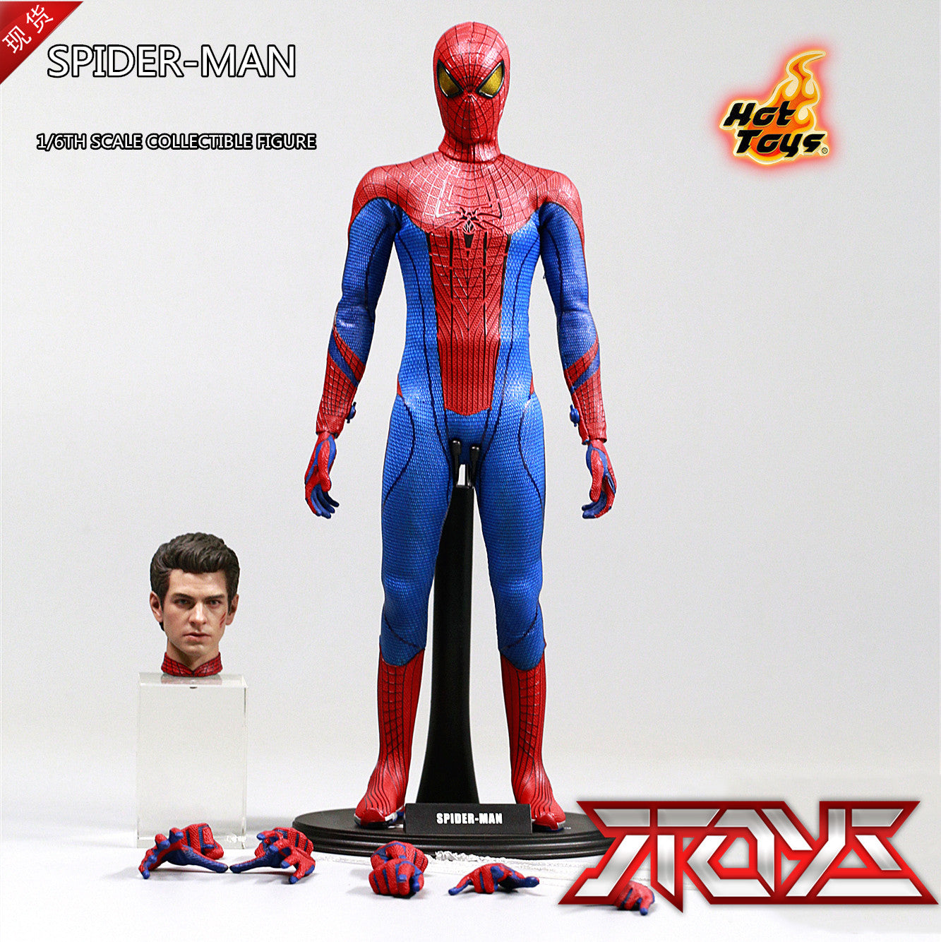 HOTTOYS HT 1/6 MMS179 The Amazing Spider-Man 1.0 Peter Parker Andrew Figure Action Figure