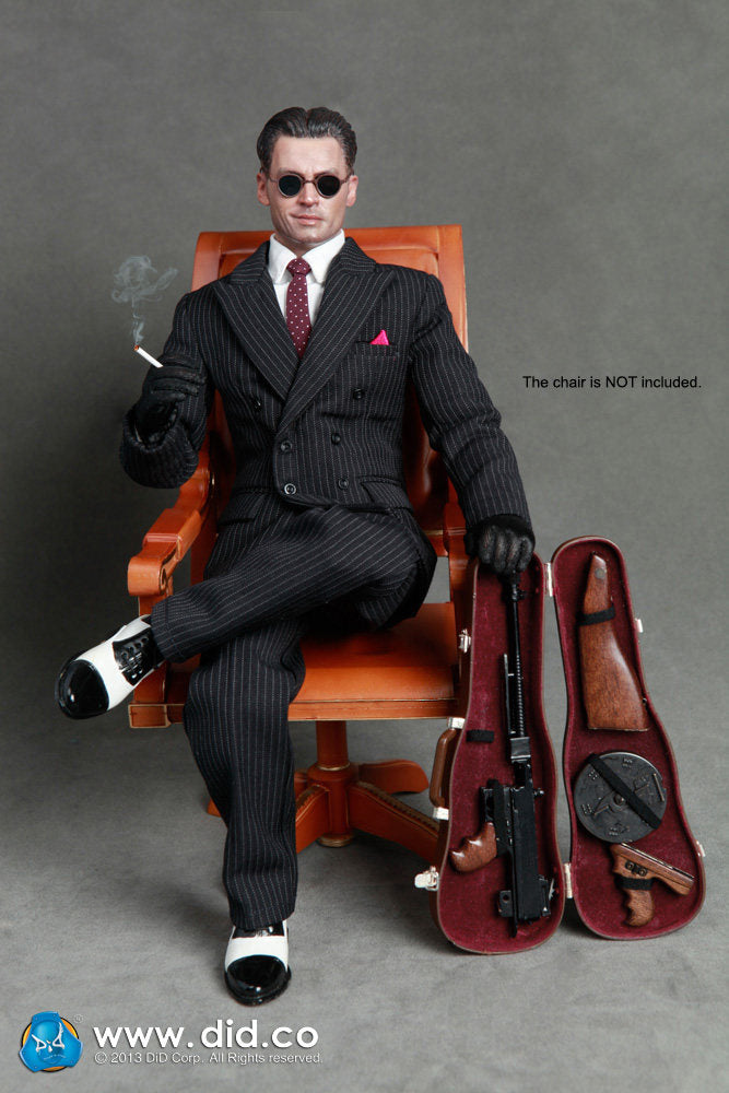 DID 3R 1/6 Chicago Gangster 1930 (Public Enemy-Depp) T80093 action figure